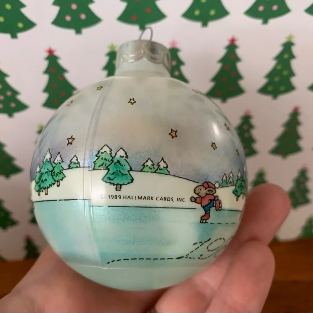 🎄2/20🎄 Vintage Hallmark Ornament “Baby’s First Christmas *Baby Boy 1989